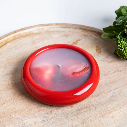 FreshSeal™ Wiederverwendbare Deckel für geschnittenes Obst und Gemüse (x4)