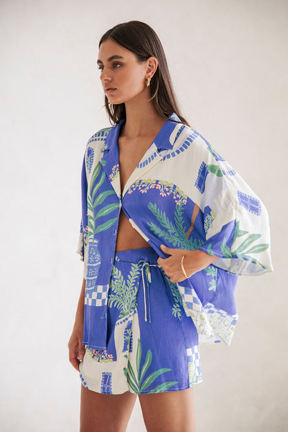Rock und Shirt Set - Lebendige Sommer-Essenz
