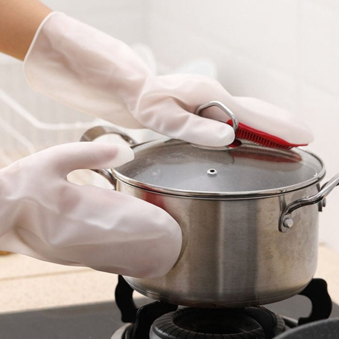 ScrubMate™ - Der ultimative Küchenhandschuh für müheloses Schrubben!