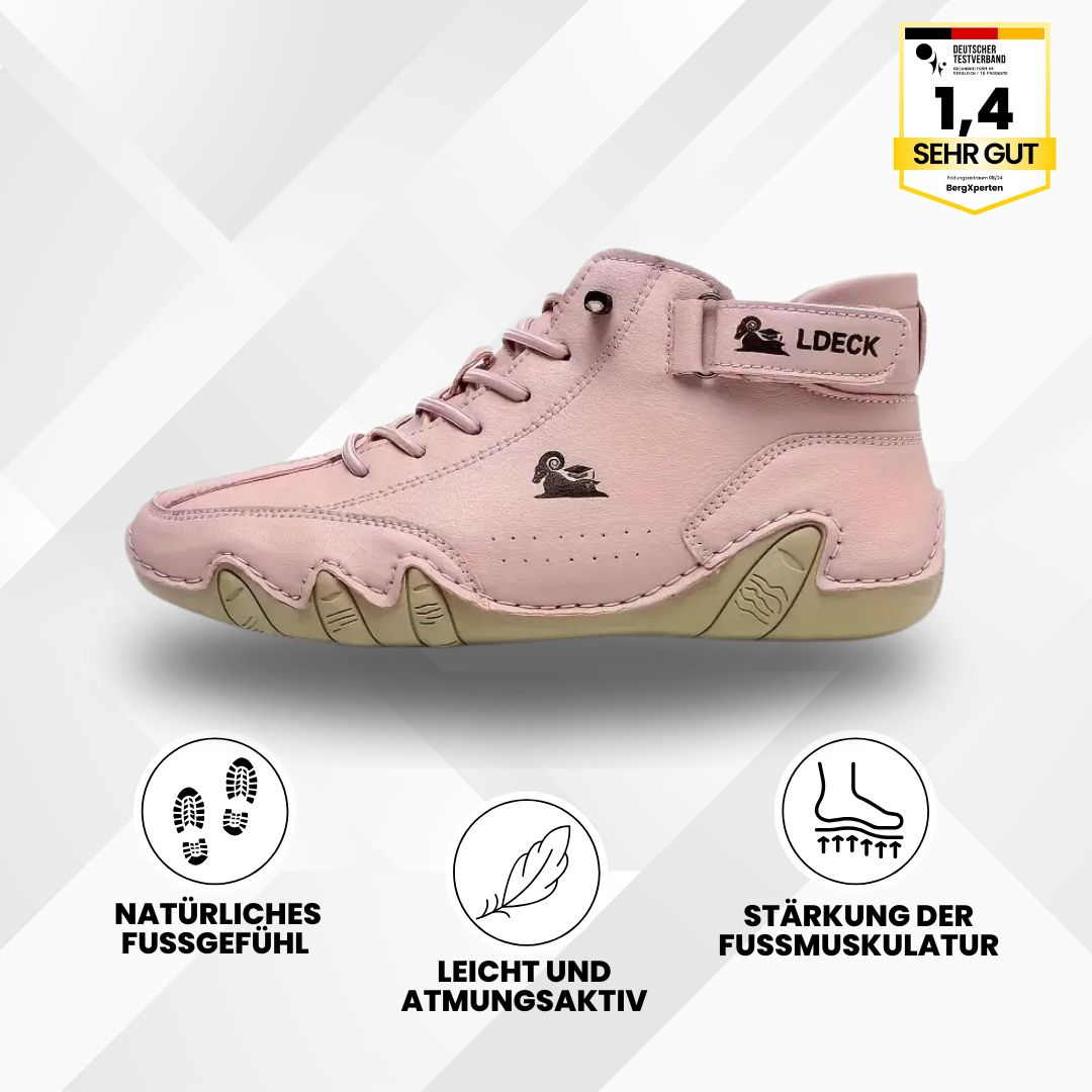 Alpaca - Ergonomische wasserdichte Leder-Barfußschuhe
