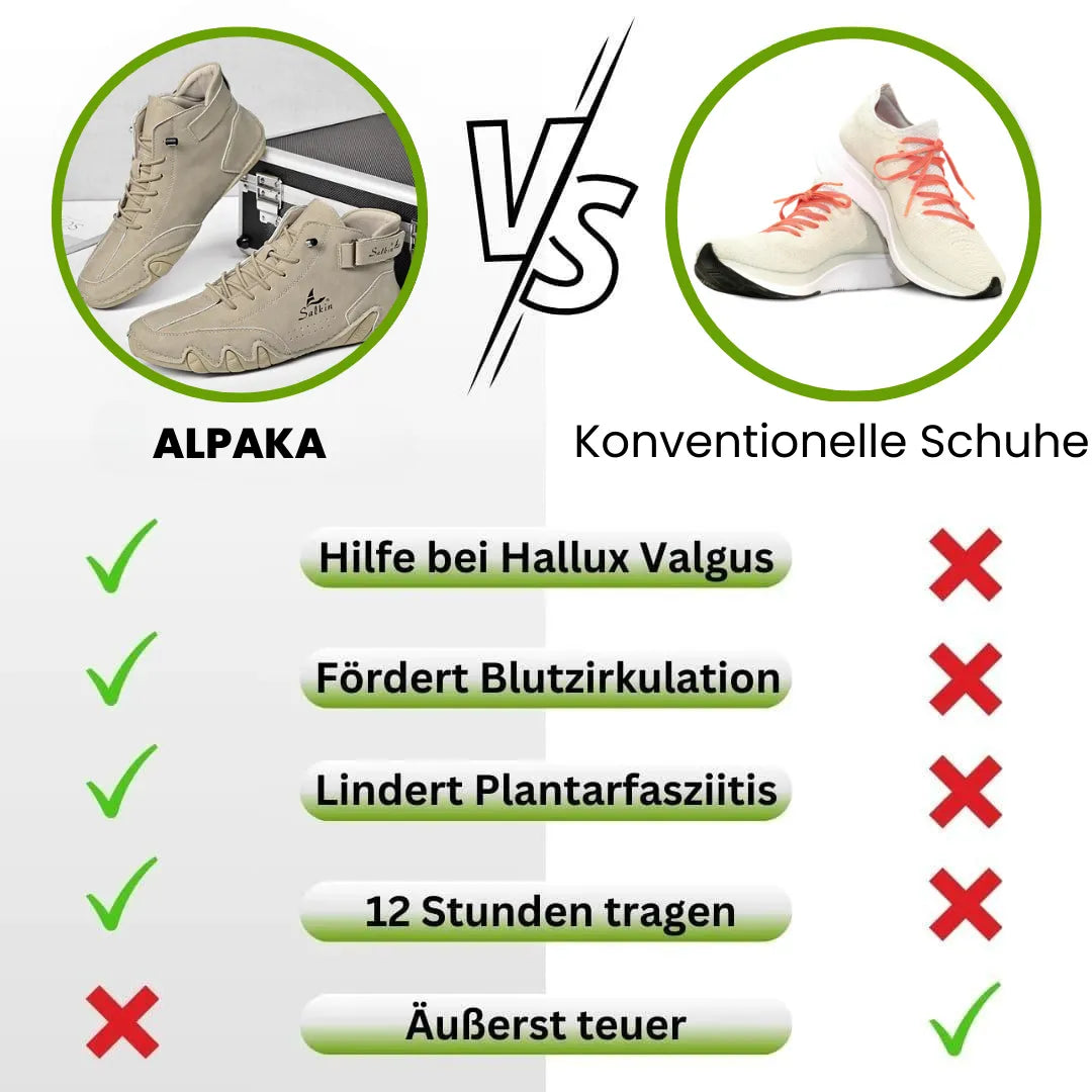 Alpaka - Wasserdichte & rutschfeste Leder-Barfußschuhe