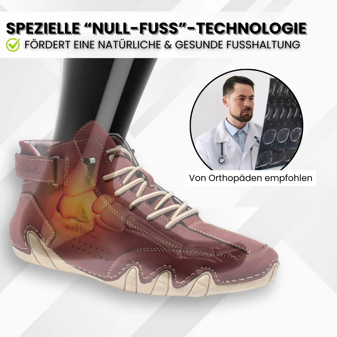 Alpaka - Rutschfeste wasserdichte Leder-Barfußschuhe
