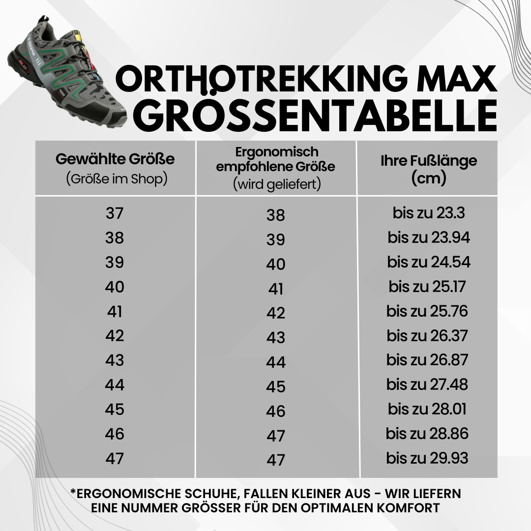OrthoTrekking Max – Wanderschuhe