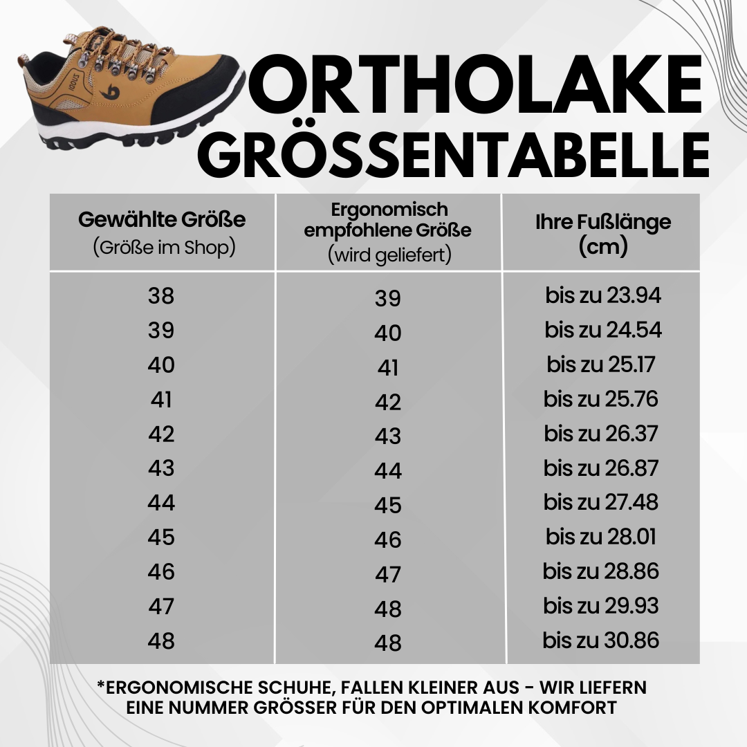 OrthoLake - Ergonomische Schuhe