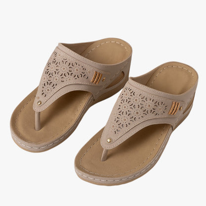Julia – Damen-Sandalen mit Sommerabsatz