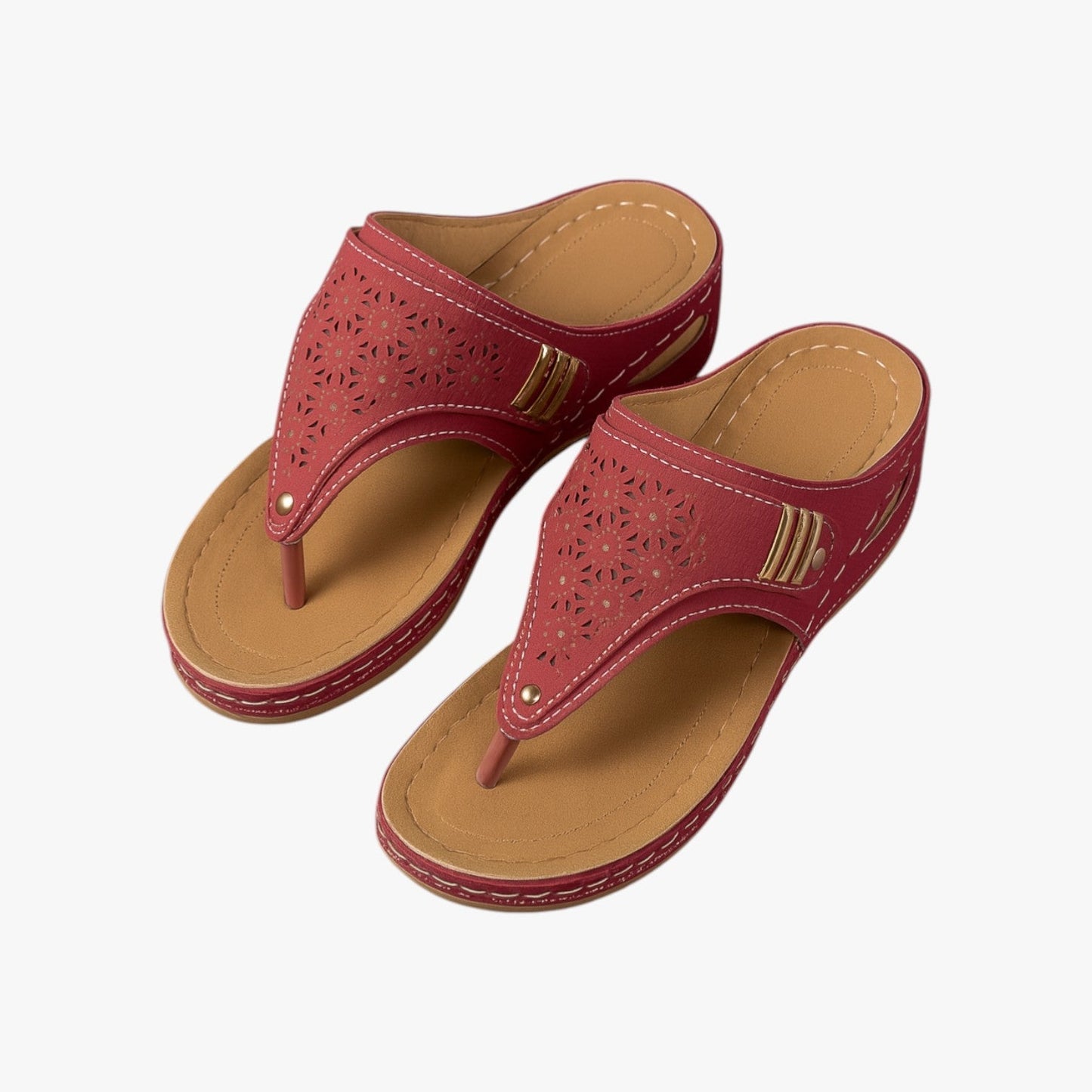 Julia – Damen-Sandalen mit Sommerabsatz