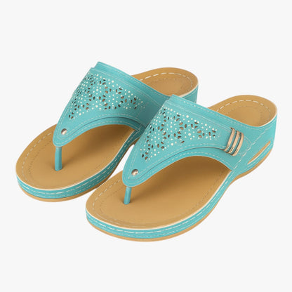 Julia – Damen-Sandalen mit Sommerabsatz