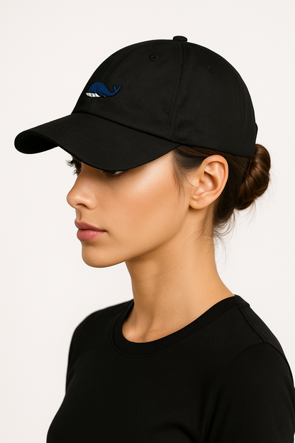 Whaley Cool |  Cap mit gesticktem Wal-Motiv