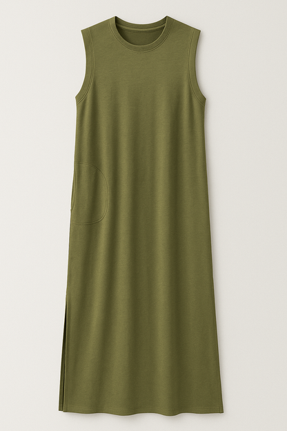 Phoebe | Bequemes langes Sommerkleid für Damen