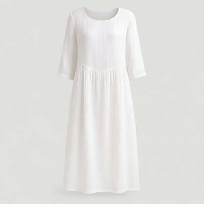 Rita | Damen Lässiges Leinenkleid für den Sommer