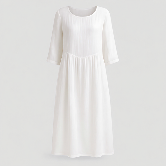 Rita | Damen Lässiges Leinenkleid für den Sommer