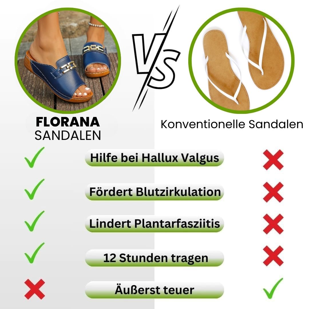 Florana – ergonomische & rutschfeste Sandalen