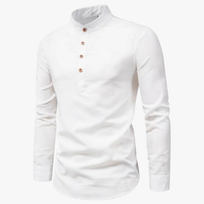 Railey | Herren-Hemd aus Baumwolle und Leinen – Frischer Frühling mit lässigem Stil