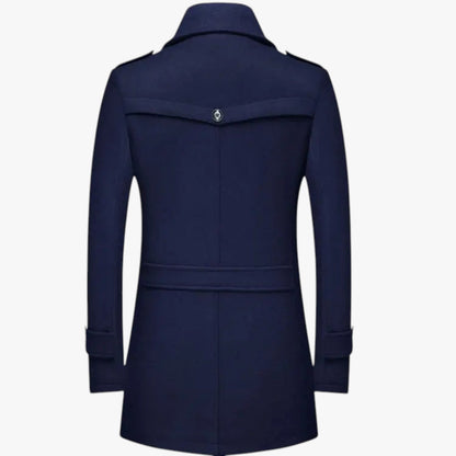 Dalton | Eleganz und Wärme - Langer Wollmantel für den Winter