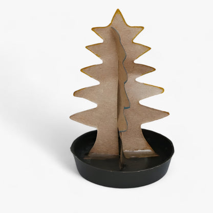 Magischer Weihnachtsbaum aus Kristall - Wissenschaftliche und festliche Dekoration