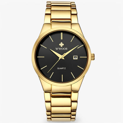 Marcello | Luxuriöse goldene Herrenuhr
