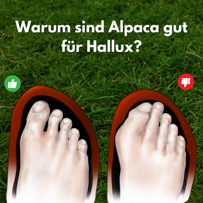 Alpaca Hallux – Ergonomische Leder-Barfußschuhe