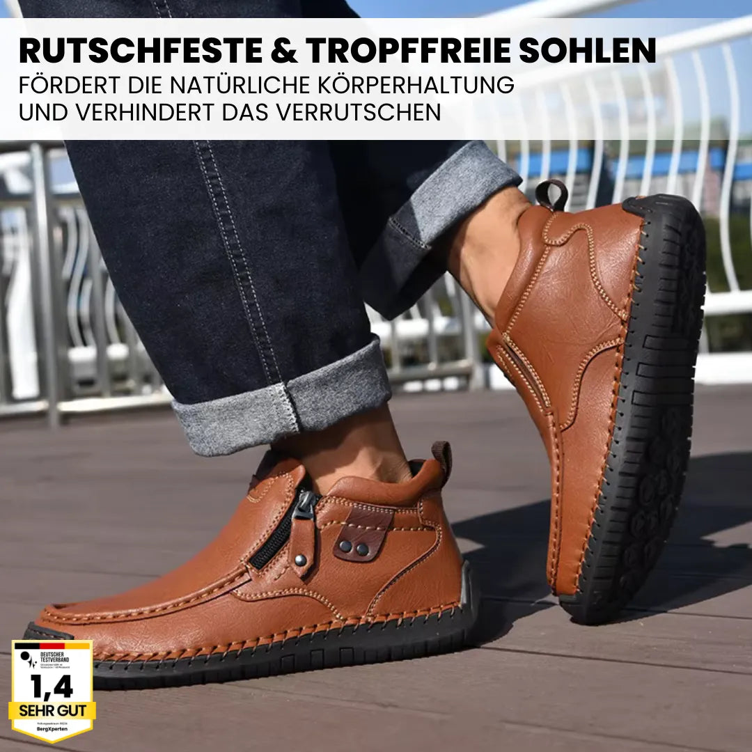 Ergonomische Leder-Schuhe