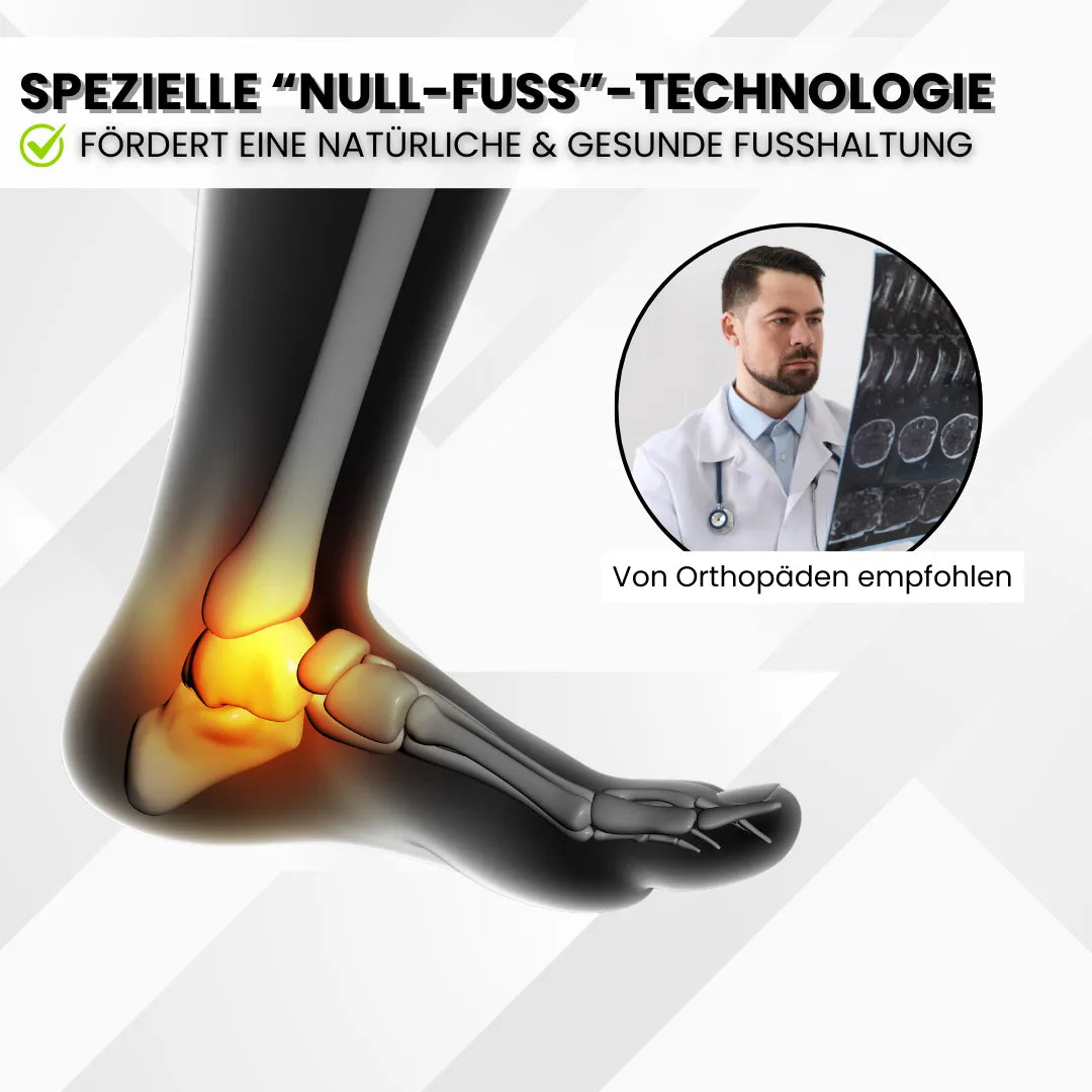Ergonomische Leder-Schuhe