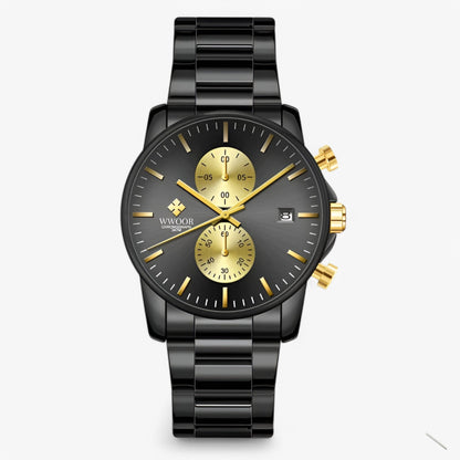 Marko | Leichter Chronograf aus rostfreiem Stahl