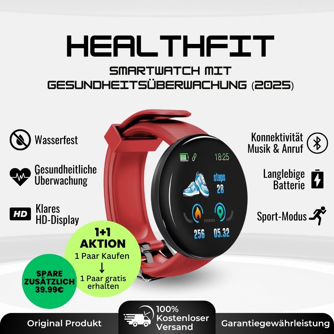 HealthFit - Fitness-Smartwatch (2025)