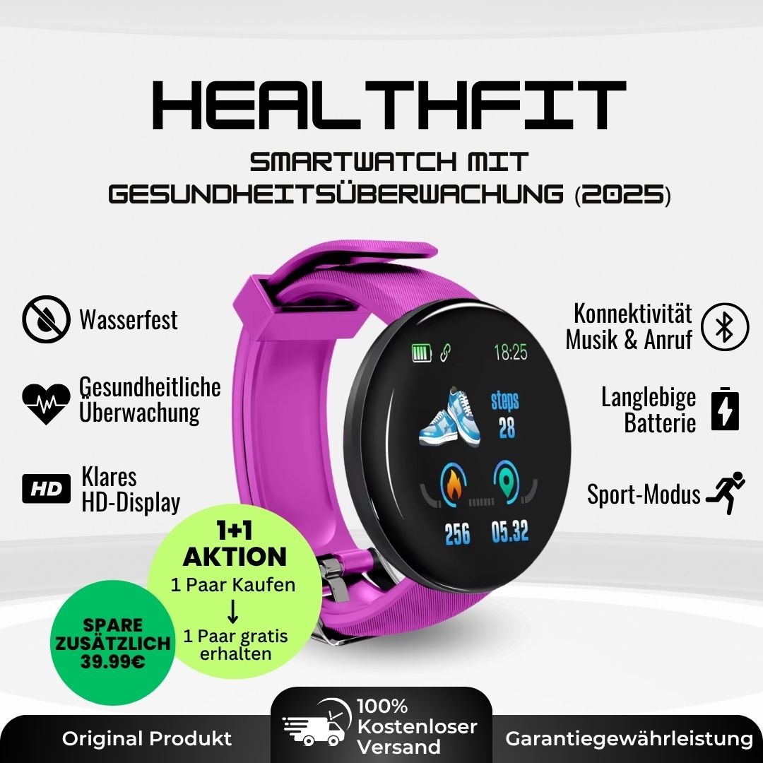 HealthFit - Fitness-Smartwatch (2025)