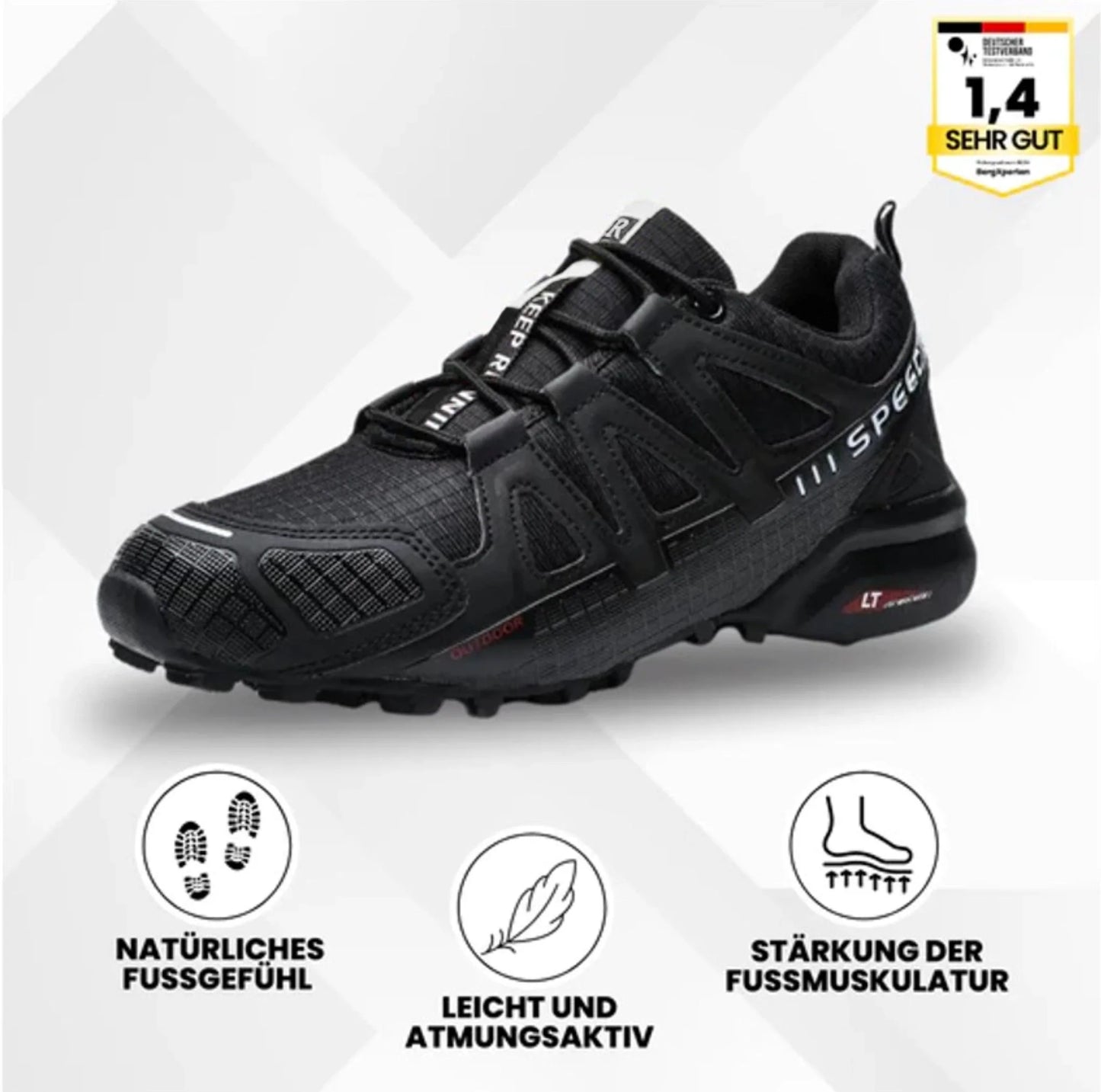 OrthoTrekking – ergonomischer Trekking- und Wanderschuh
