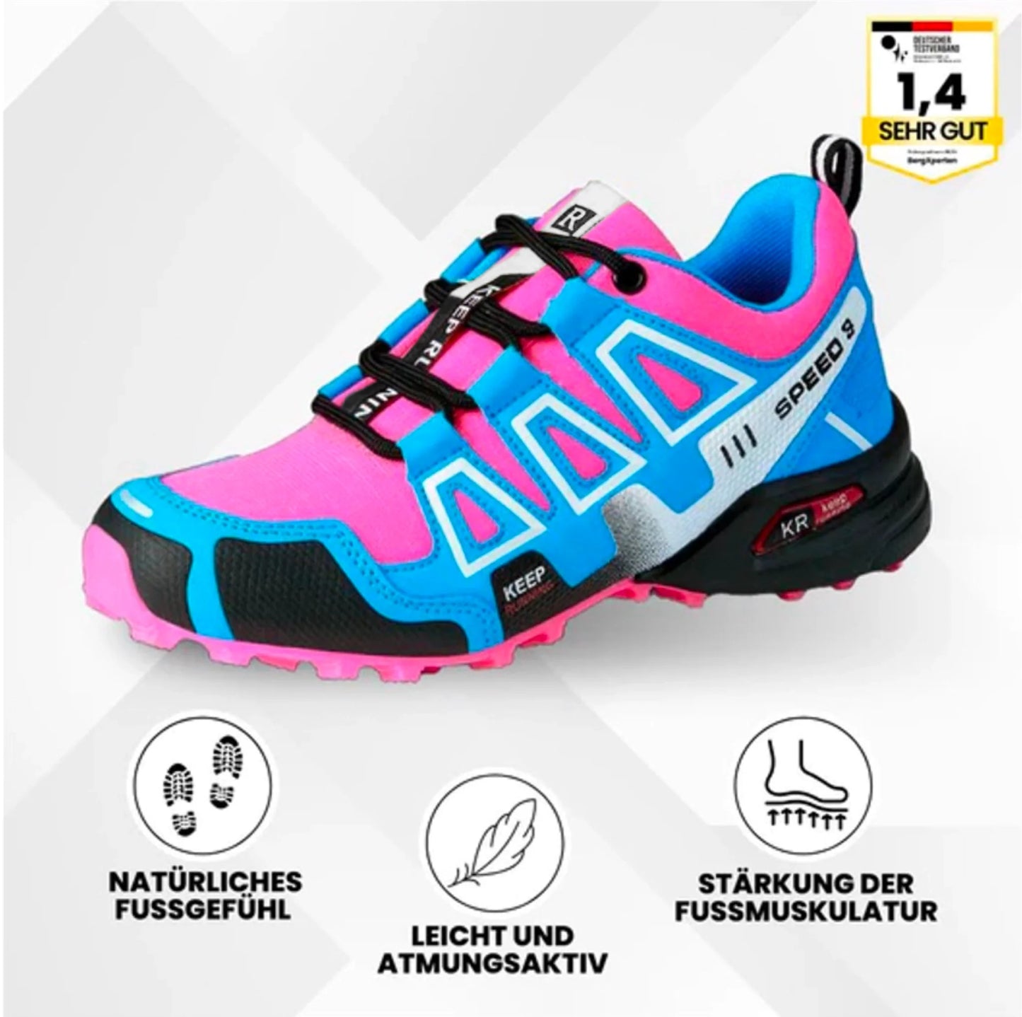 OrthoTrekking™ – Ergonomische Trekking- und Wanderschuhe