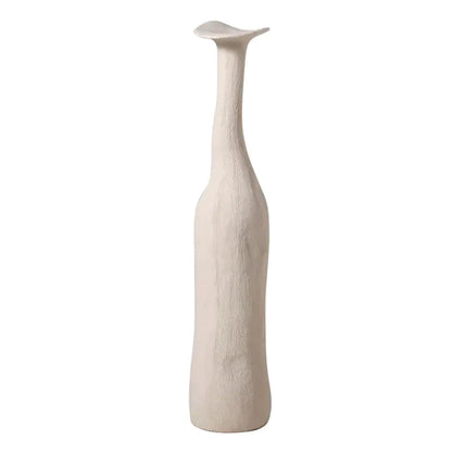 Moderne Morandi-Keramikvase | Schlankes, raffiniertes Akzentstück