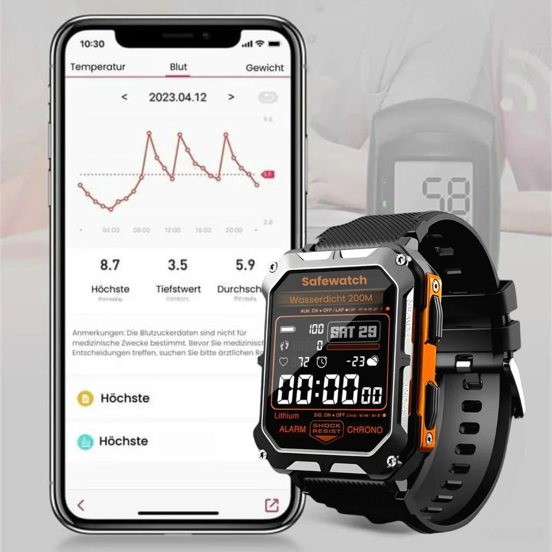AirForce Health K52 - Militär-Smartwatch