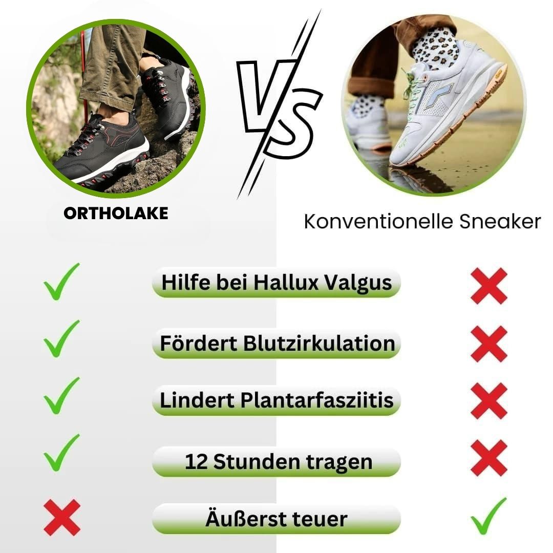 HikeHub - OrthoLake — Ergonomische Komfortschuhe