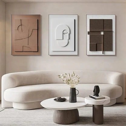 Abstrakte Kunst Dekor