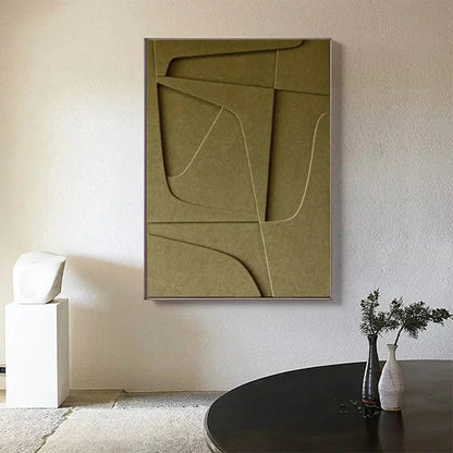 Abstrakte Kunst Dekor