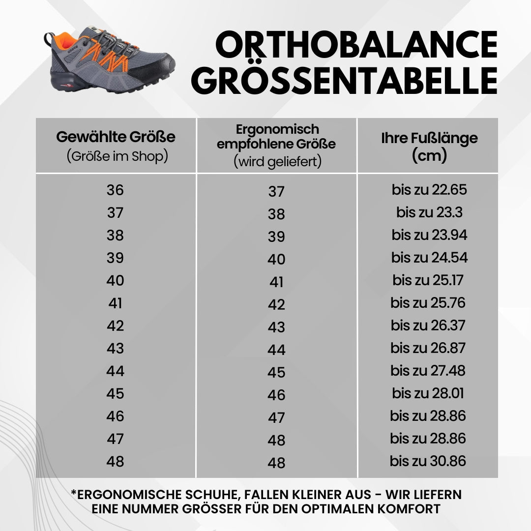 OrthoBalance - Wanderschuhe