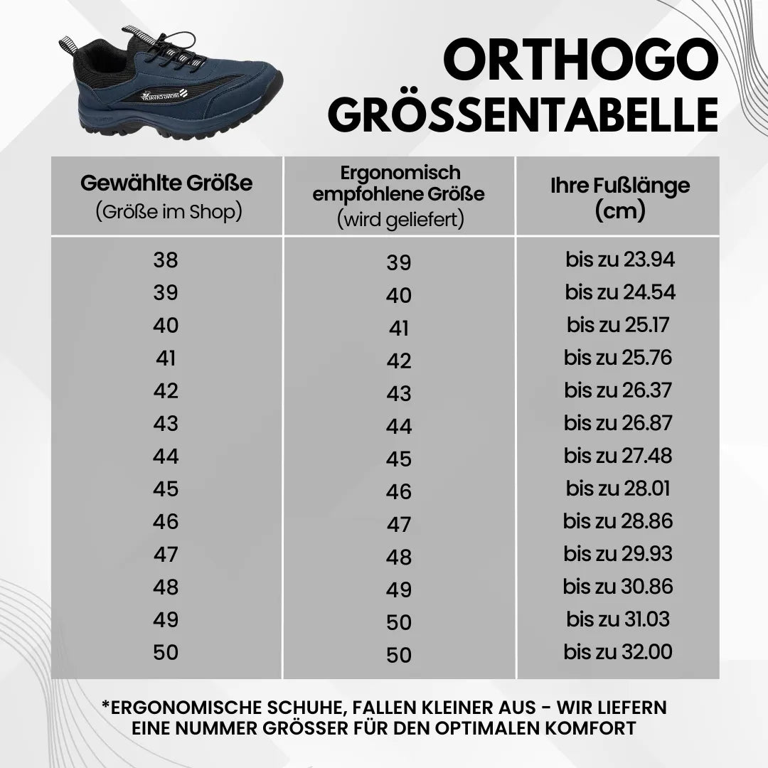 OrthoGo - Ergonomische Schuhe