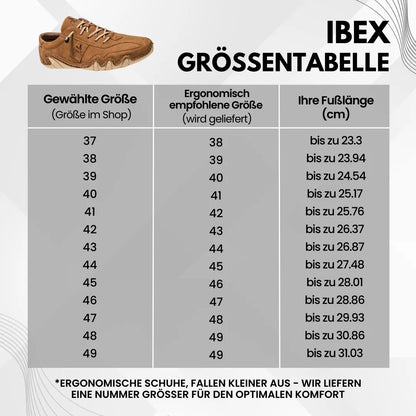 Ibex – wasserdichter Leder-Barfußschuh