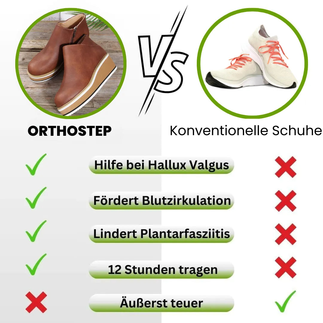 OrthoStep™ – Ergonomischer Schuh