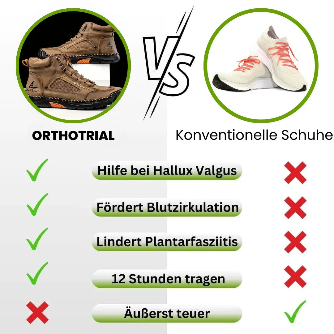 OrthoTrial – ergonomischer & wasserdichter Schuh