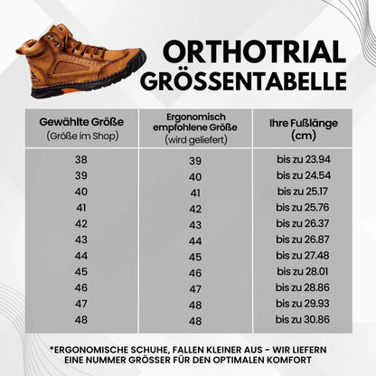 OrthoTrial – ergonomischer & wasserdichter Schuh