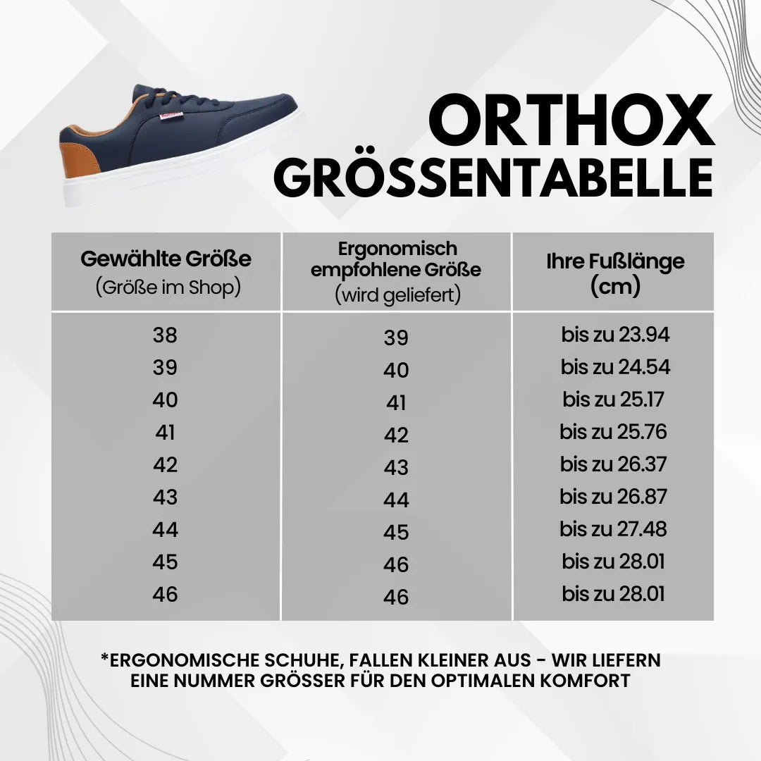 OrthoX – ergonomische & rutschfeste Sneaker