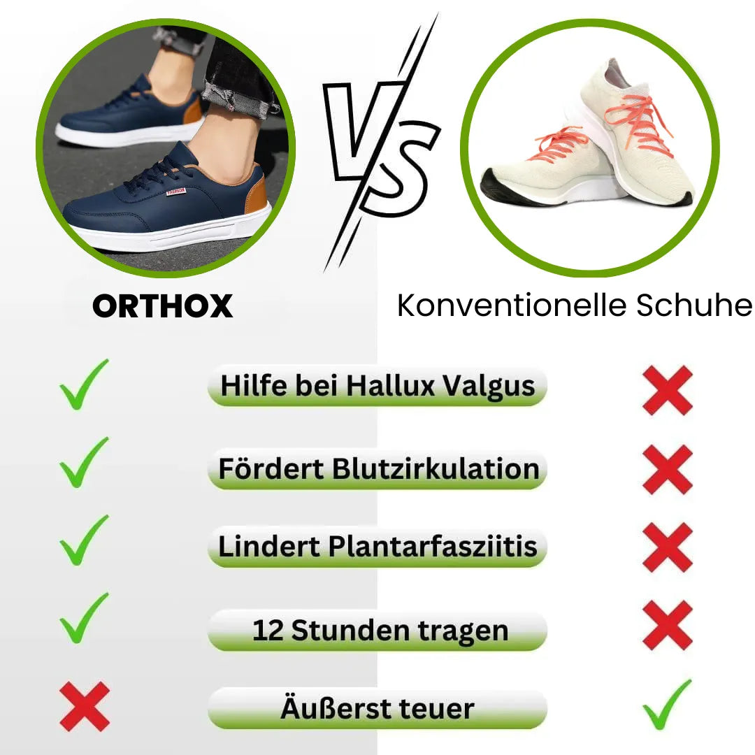 OrthoX – ergonomische & rutschfeste Sneaker