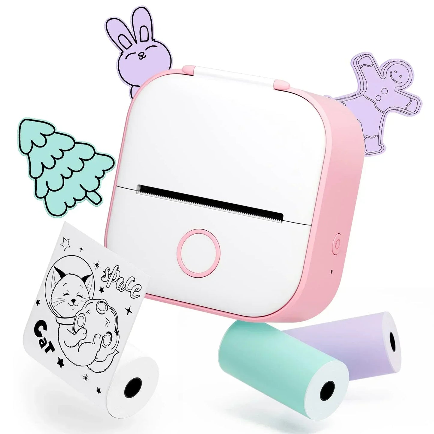 PrintPocket™ Tragbarer Mini-Drucker für Notizen und Fotos