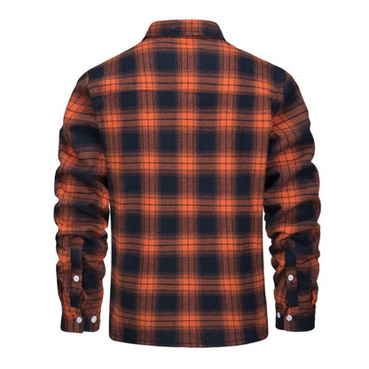 Gefütterte Karo-Jacke - Ultimativer Komfort und Klassisches Design