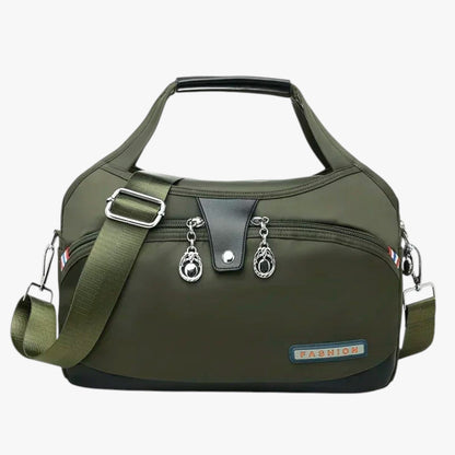 Leona | Modische Schultertasche mit extra Stauraum