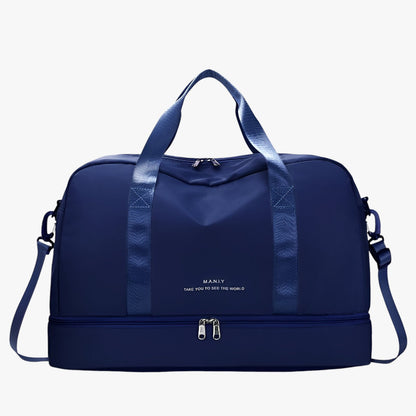 Erweiterbare Reisetasche für Sport und Wochenendausflüge