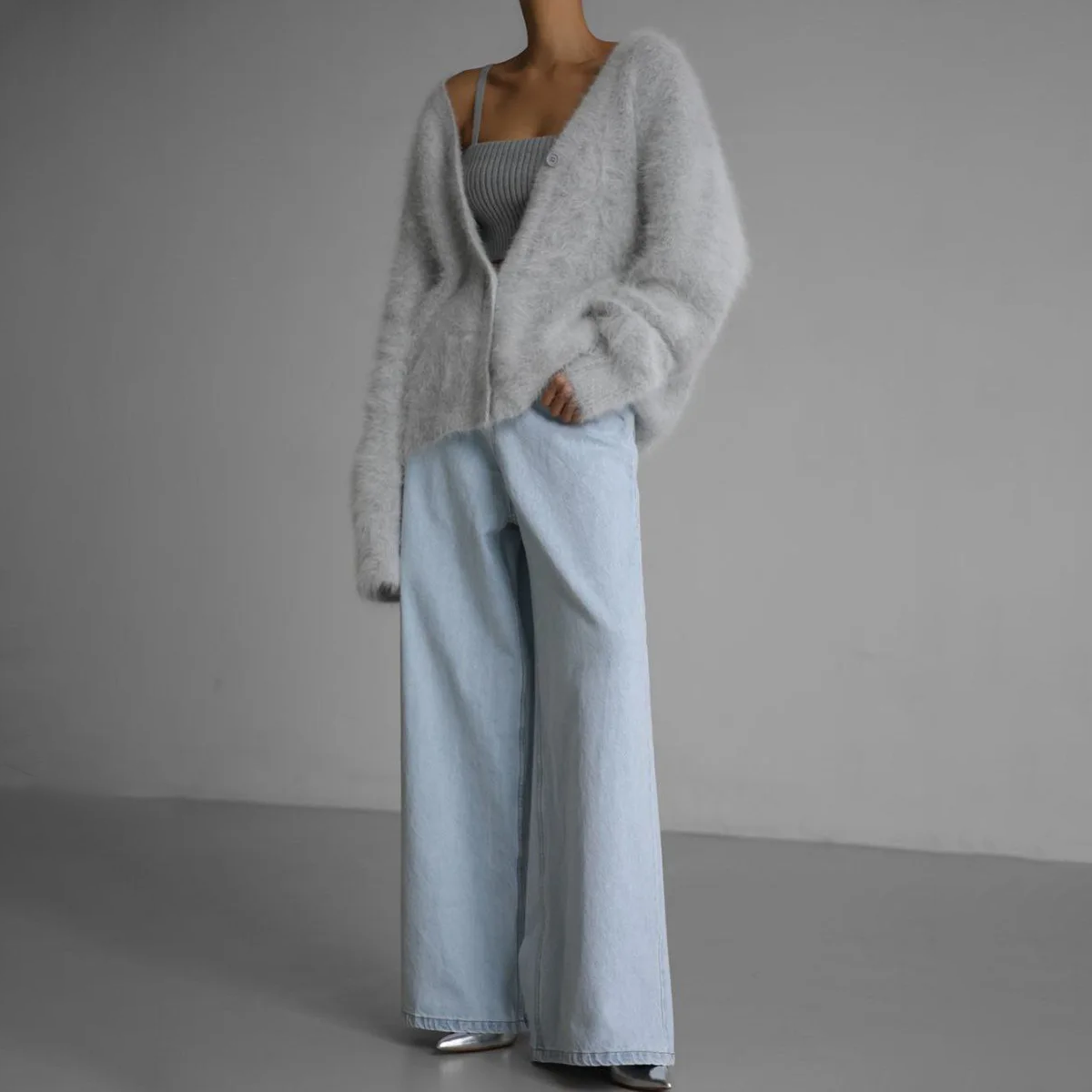 Damen Kaschmir-Strickjacke – Noelia