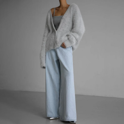Damen Kaschmir-Strickjacke – Noelia