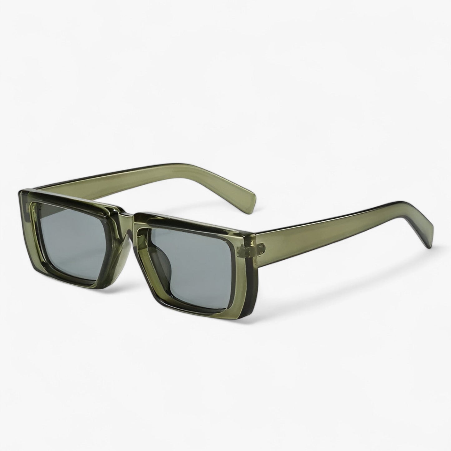 Luca | Y2K Designer Sonnenbrille mit quadratischem Rahmen Unisex
