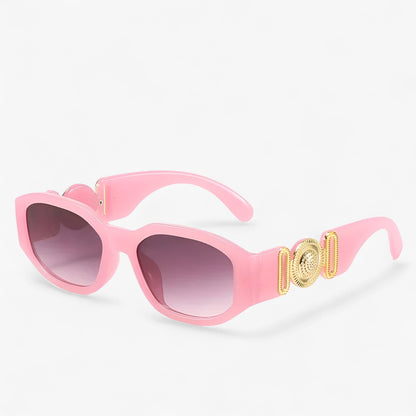 Liam | Kleine rechteckige Sonnenbrille für Reisen und Vintage-Stil