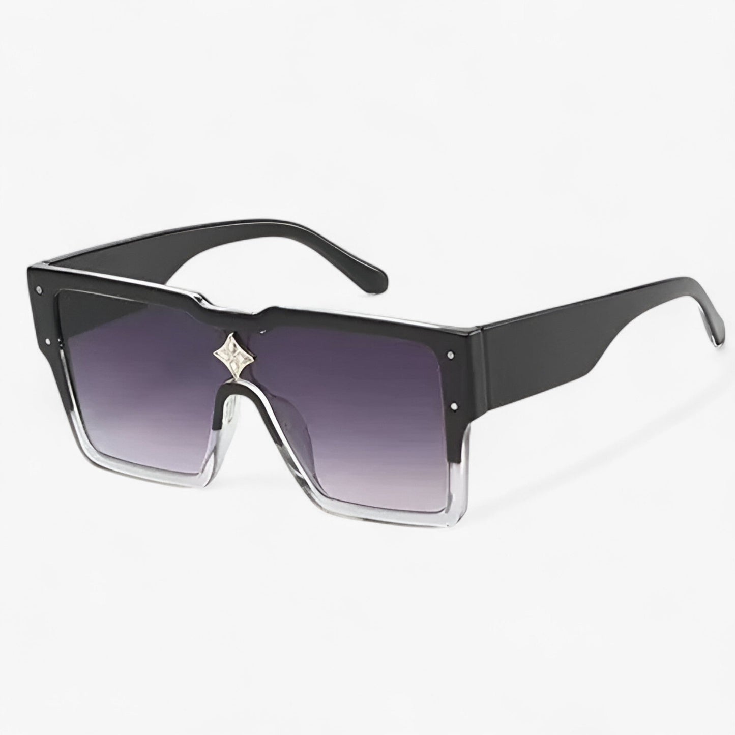 Ivan | Oversized quadratische Sonnenbrille im Vintage-Design